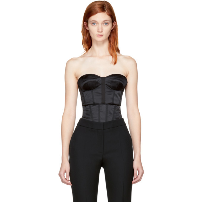 Olivier Theyskens Black Tanepa Bustier
