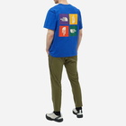 The North Face Men's Color Block T-Shirt in Blue