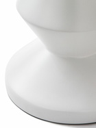 POLSPOTTEN White Outdoor Zig Zag Lacquered Stool