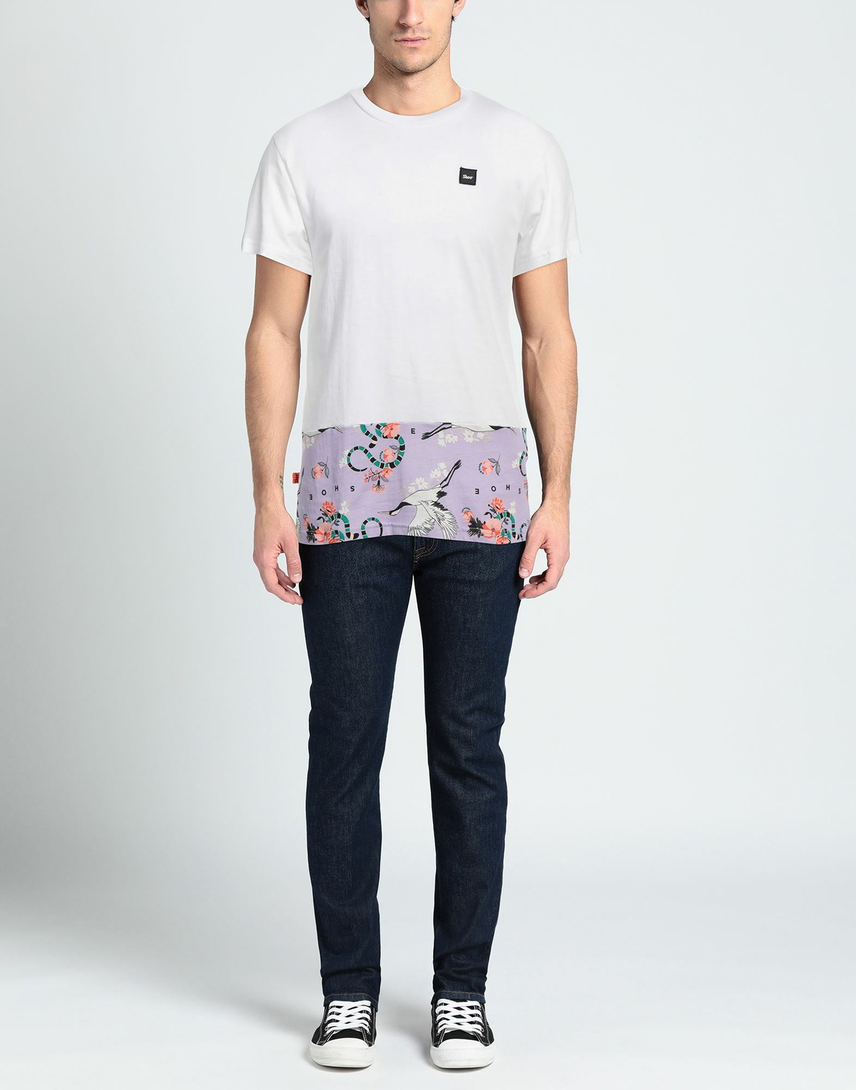 Shoe Mens T-shirt in White