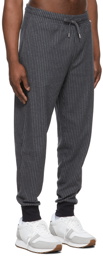 Paul Smith Grey Cotton Rib Lounge Pants