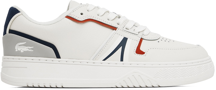 Photo: Lacoste White L001 Sneakers