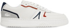 Lacoste White L001 Sneakers