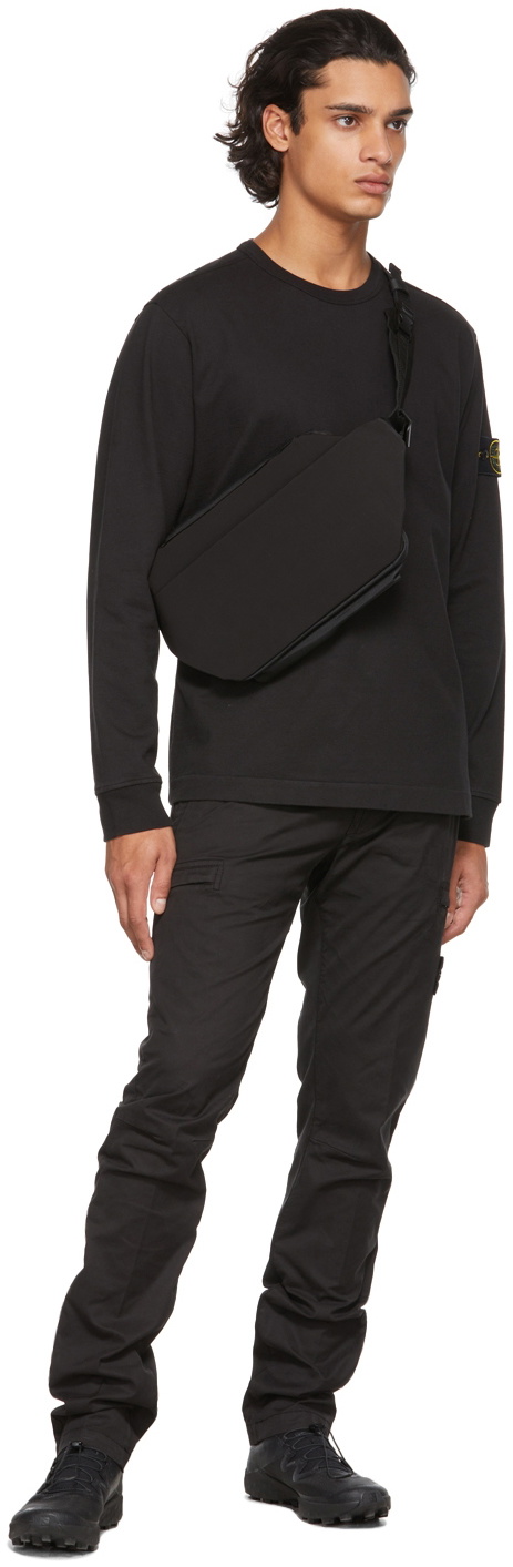 Stone Island Black Lightweight Long Sleeve T-Shirt