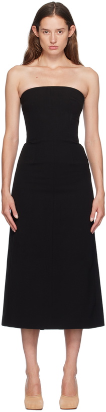Photo: 16Arlington Black Noctula Midi Dress