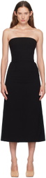 16Arlington Black Noctula Midi Dress