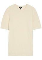 Paige Brimmer Waffle T-shirt Ecru