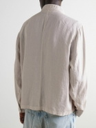 Rag & Bone - Angus Linen Shirt Jacket - Gray