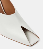 Alaïa Spike leather mules