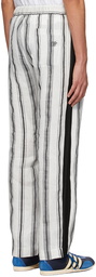 Wales Bonner Off-White Linen Trousers