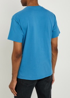Givenchy Logo-appliquéd Cotton T-shirt Blue