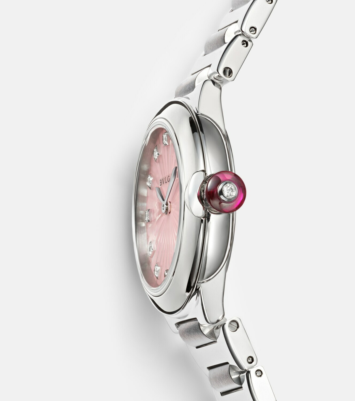 Bvlgari Lvcea 28mm stainless steel watch