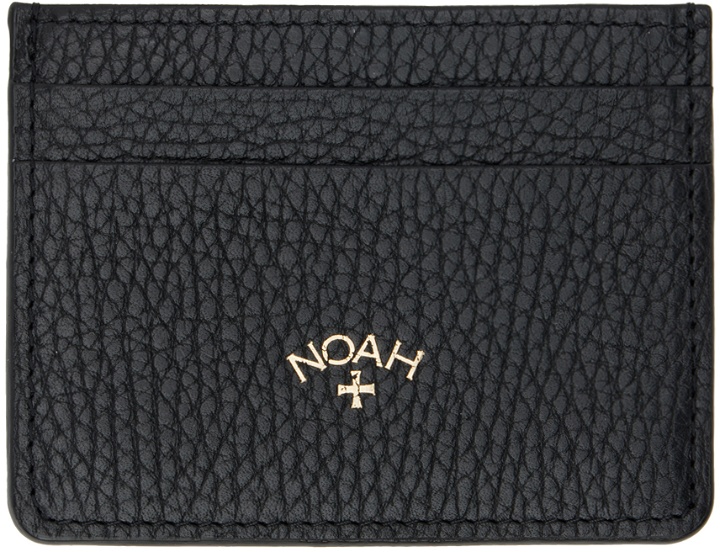 Photo: Noah Black Leather Card Holder