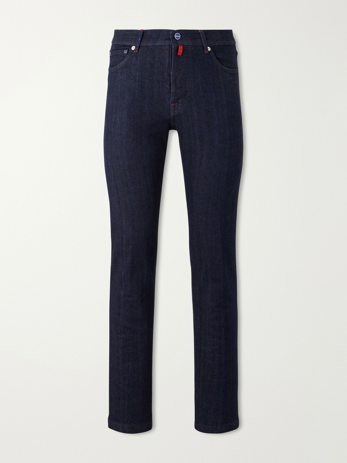 Kiton - Straight-Leg Jeans - Black