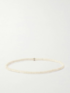 Luis Morais - 14-Karat Gold Sapphire Beaded Bracelet