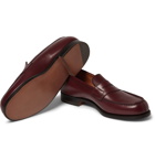 J.M. Weston - 180 The Moccasin Leather Loafers - Men - Burgundy