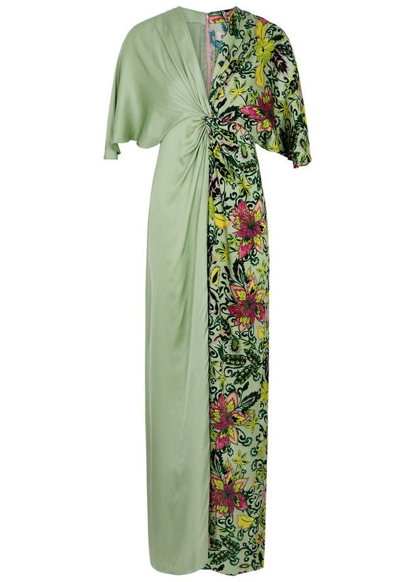 chinese dress ladies DVF Scott Dress in Birds of Paradise main image 1