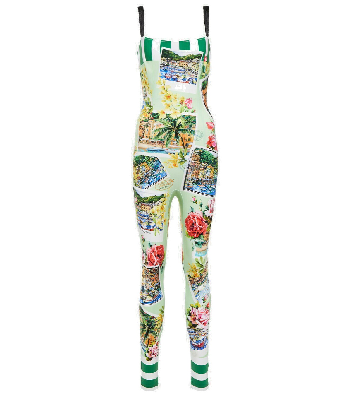 Dolce & Gabbana☆カーネーション プリント Playsuit Cotton playsuit with rose print in Print for Women