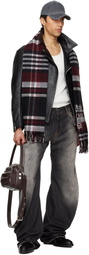 Acne Studios Brown Camero Party Bag
