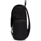 Calvin Klein 205W39NYC Black Nylon Flap Backpack