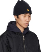 Carhartt Work In Progress Navy Chase Beanie