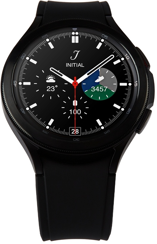 Photo: Samsung Black Galaxy Watch4 Classic Smart Watch, 46 mm