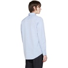 Visvim Blue Embroidered Pocket Shirt