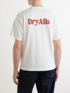 Human Made - Logo-Print Cotton-Jersey T-Shirt - White