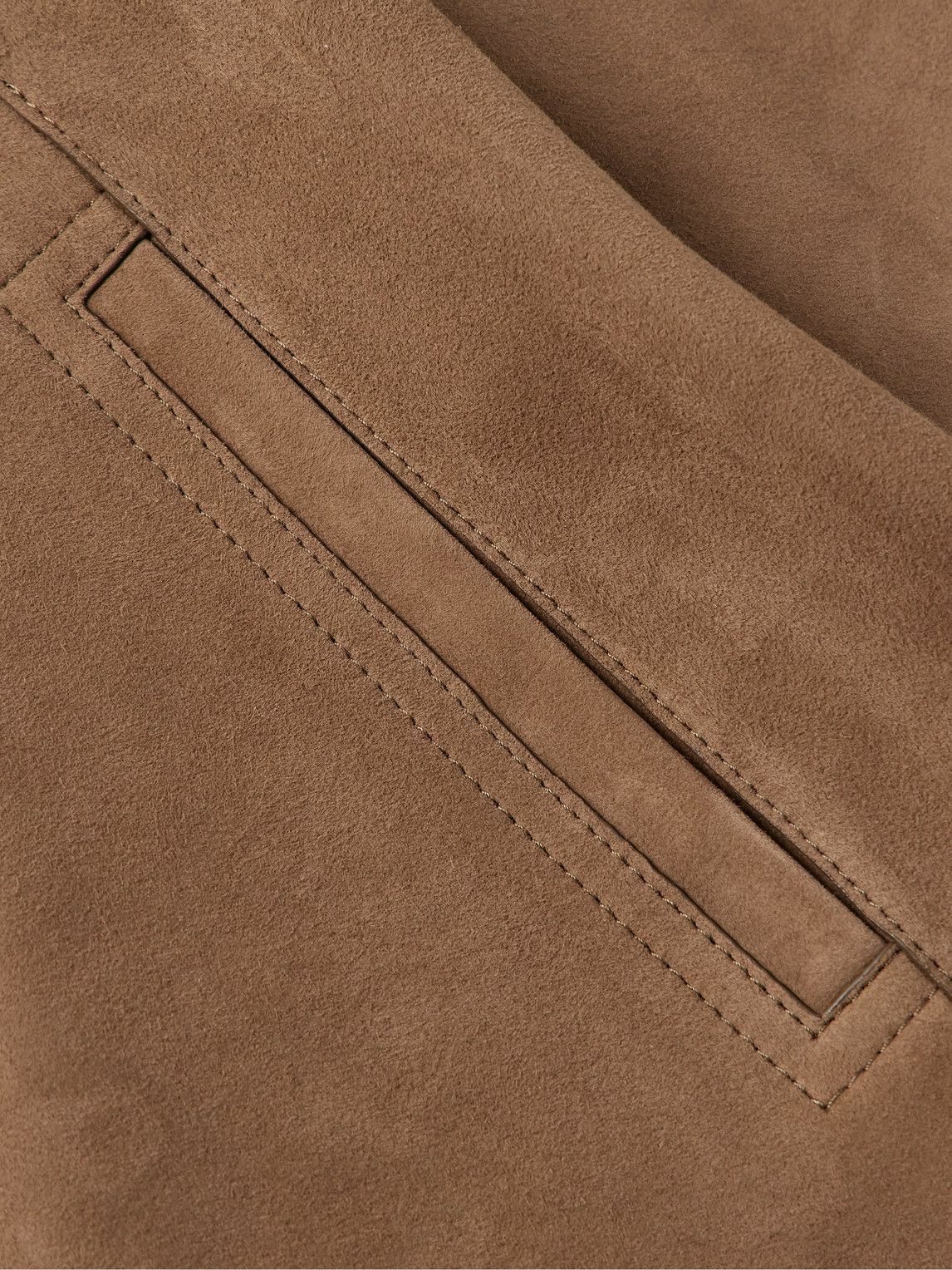 Yves Salomon - Suede Jacket - Brown
