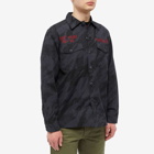 Maharishi Men's Camo Cloud Dragon Utility Shirt in Subdued Night