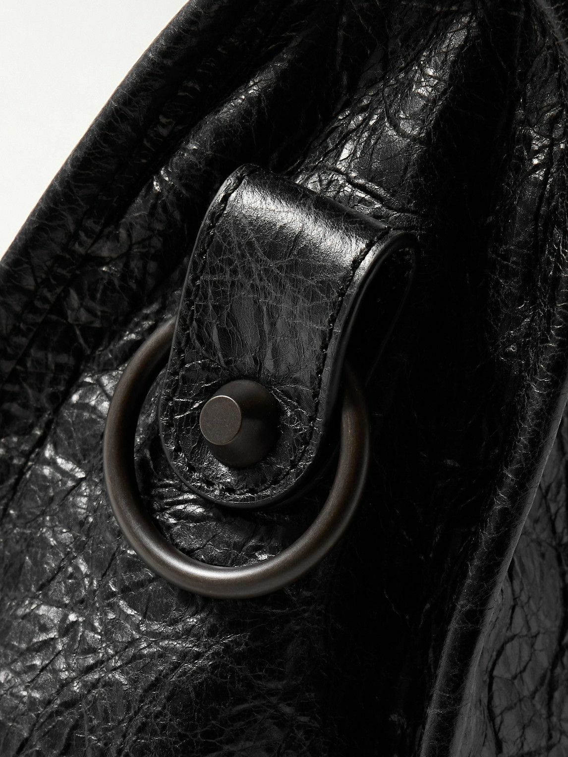 Balenciaga - Le City Medium Arena Textured-Leather Tote Bag