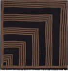 rag & bone Brown & Black Harlow Geo Scarf