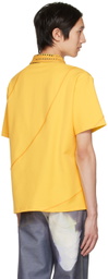 PONDER.ER SSENSE Exclusive Yellow Lane Polo