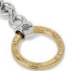 GOOD ART HLYWD - PL Gold-Tone and Sterling Silver Key Fob - Silver