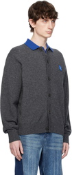 ADER error Gray Sig; TRS Tag 02 Cardigan
