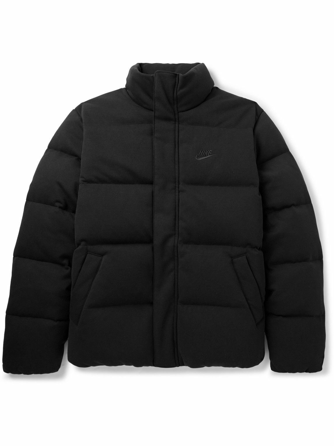 Nike - Sportswear Quilted Padded Therma-FIT Tech Fleece Down Jacket ...