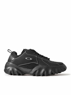 Oakley Factory - Chopsaw Suede and Mesh Sneakers - Black