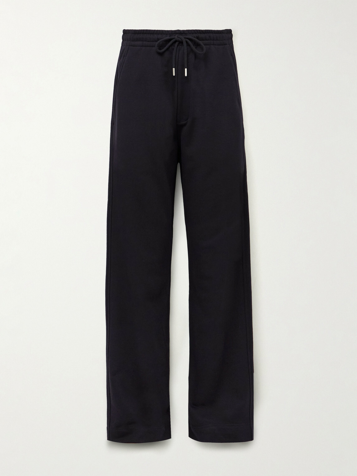 Dries Van Noten - Straight-Leg Cotton-Jersey Sweatpants - Blue