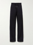 Dries Van Noten - Straight-Leg Cotton-Jersey Sweatpants - Blue
