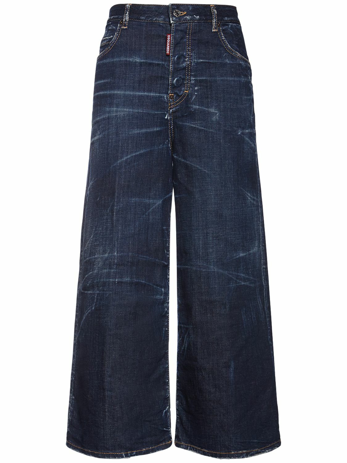 DSQUARED2 24seven Jinny Wide Leg Low Denim Jeans Dsquared2