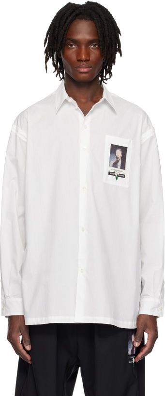 Photo: UNDERCOVER White UC1E4411 Shirt