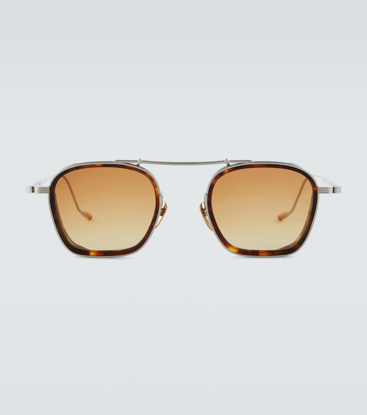 Stylish Gold Sunglasses jacques marie mage baudelaire 2 Jacques Marie Mage - Baudelaire 2 browline sunglasses  main image 2