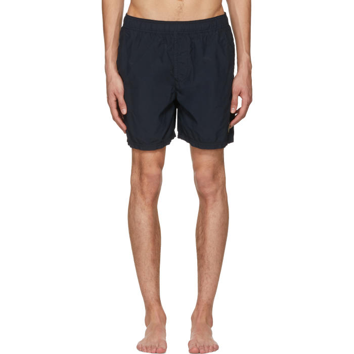 Photo: Stone Island Navy Logo Swim Shorts