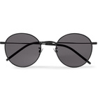 Saint Laurent - Round-Frame Metal Sunglasses - Men - Black