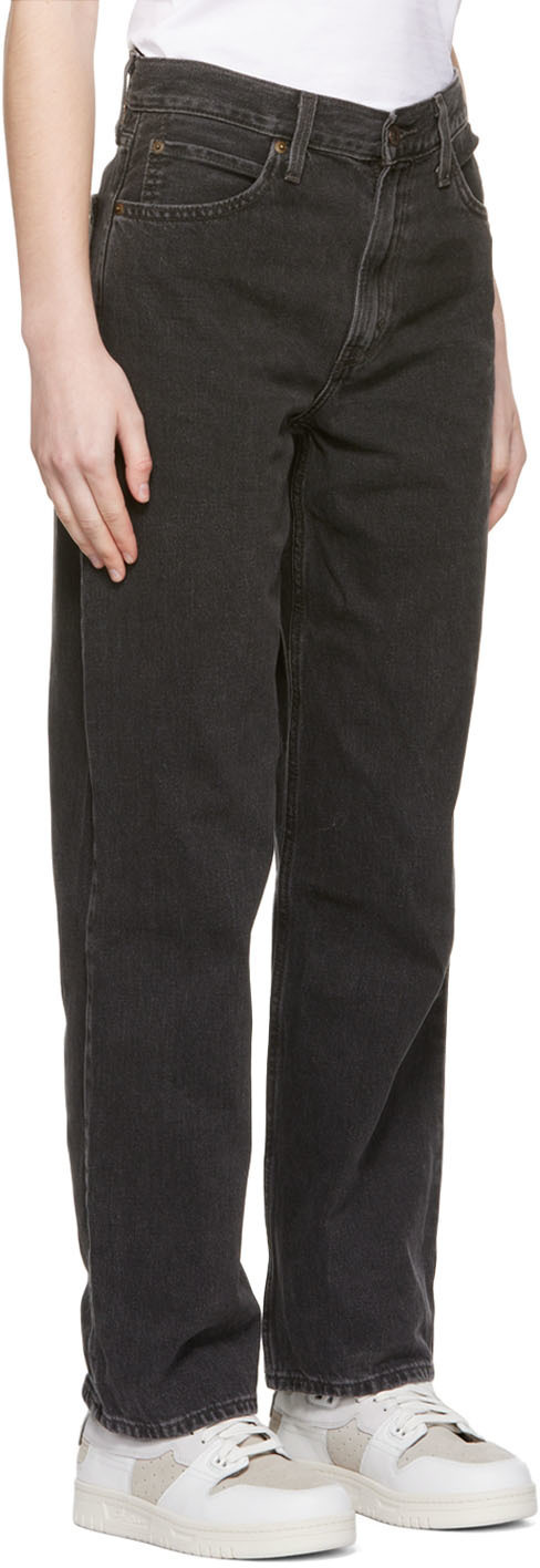 Levi's Black Dad Jeans