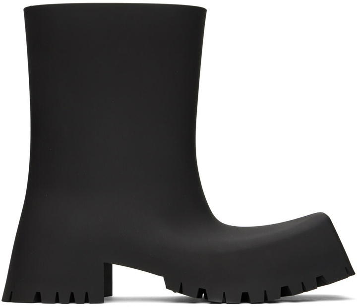 Photo: Balenciaga Black Trooper Boots