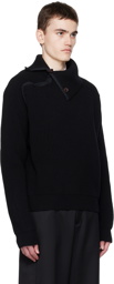 Jacquemus Black Le Chouchou 'La Maille Vega' Sweater