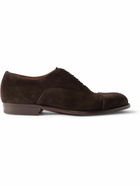 Dunhill - Mount Suede Oxford Shoes - Brown