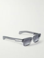 Jacques Marie Mage - Ashcroft Rectangular-Frame Acetate and Silver-Tone Sunglasses