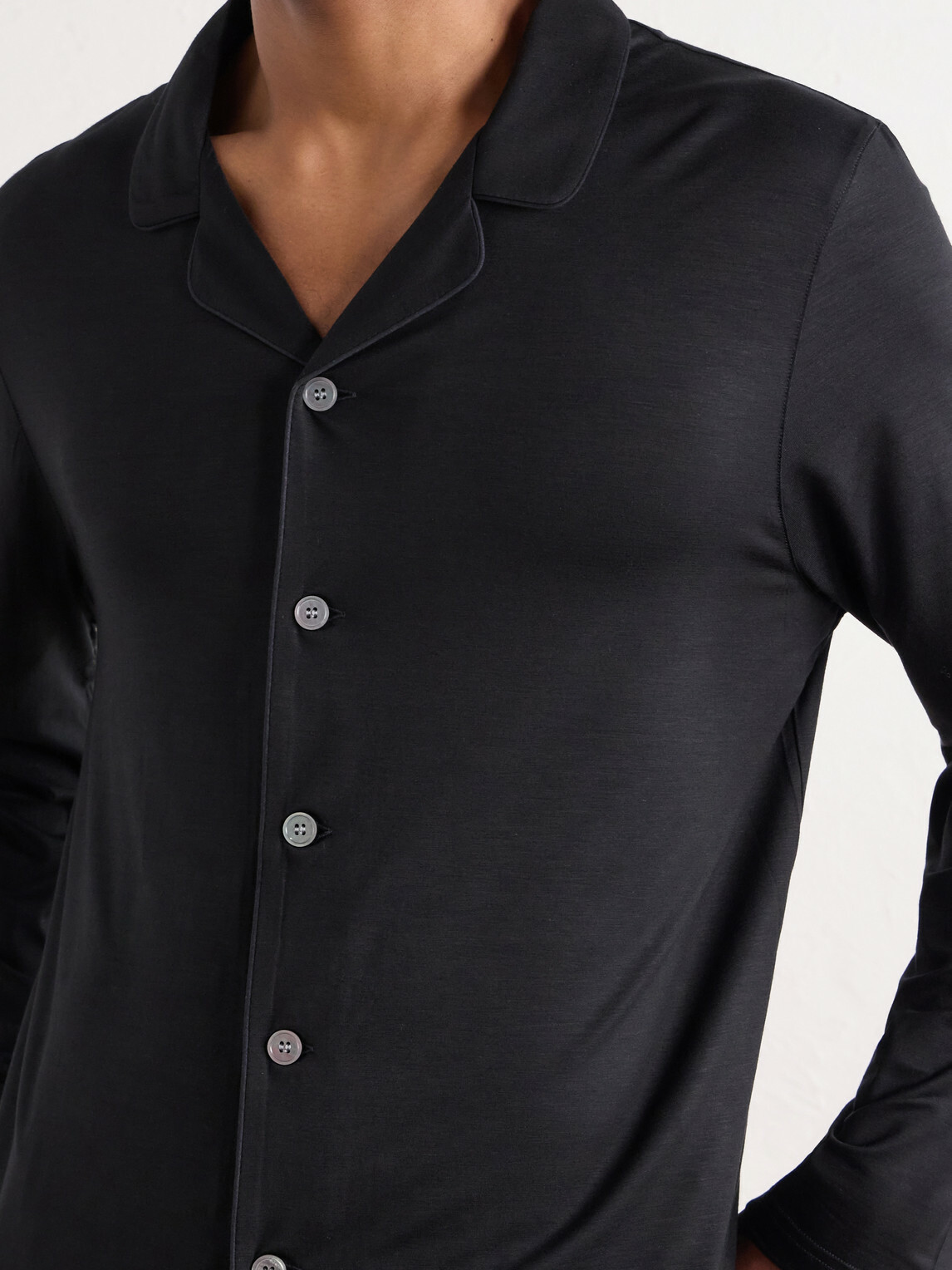 Derek Rose - Basel 1 Stretch-Modal Jersey Pyjama Set - Black